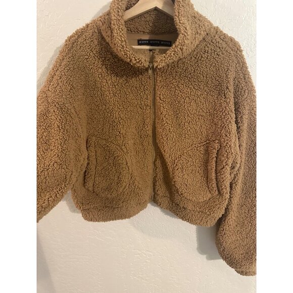 Hyfve Brown Teddy Bear Super Comfortable Jacket - Picture 4 of 10